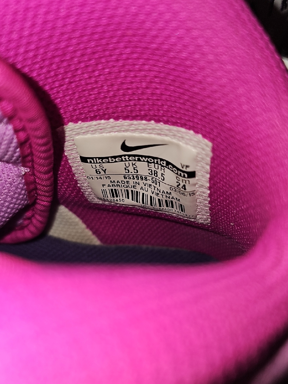 Nike Air Force 1 Fuschia - Picture 4 of 11